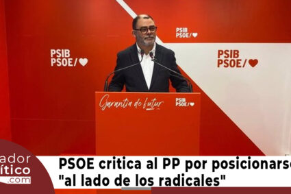 PSIB-PSOE acusa al PP de protestar “contra un resultado electoral que no ha querido asumir porque le es adverso”