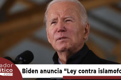 Joe Biden anuncia la ley contra la “islamofobia”.