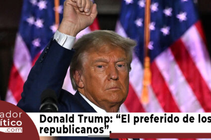 Donald Trump continúa liderando la preferencia de voto entre republicanos.