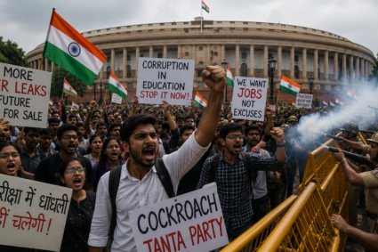 La rebelión juvenil de las “cucarachas” desafía al Gobierno de Narendra Modi en India