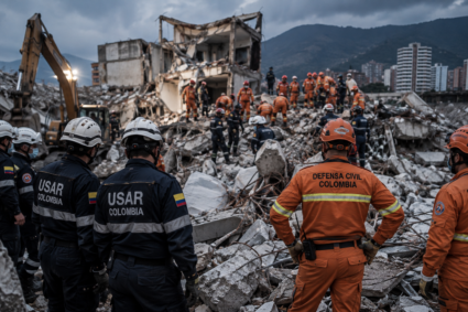 De la Espriella bajo críticas por demorar la llegada de rescatistas internacionales tras el terremoto en Colombia