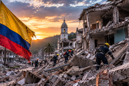 Colombia inicia una reconstrucción monumental tras el terremoto que dejó casi 300 muertos