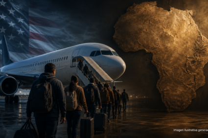 Estados Unidos amplía las deportaciones a África y envía a latinoamericanos a terceros países