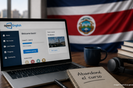 Deserción del 48,5 % en programa con Open English desata polémica en Costa Rica