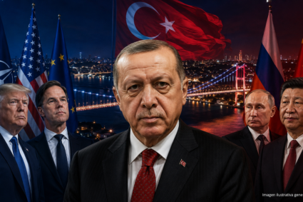 Presidente turco acerca a Turquía a China y Rusia, pero asegura que no abandonará Occidente
