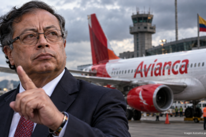Petro llama a no comprar tiquetes de Avianca tras cancelación de sus vuelos por sanciones de EE. UU.